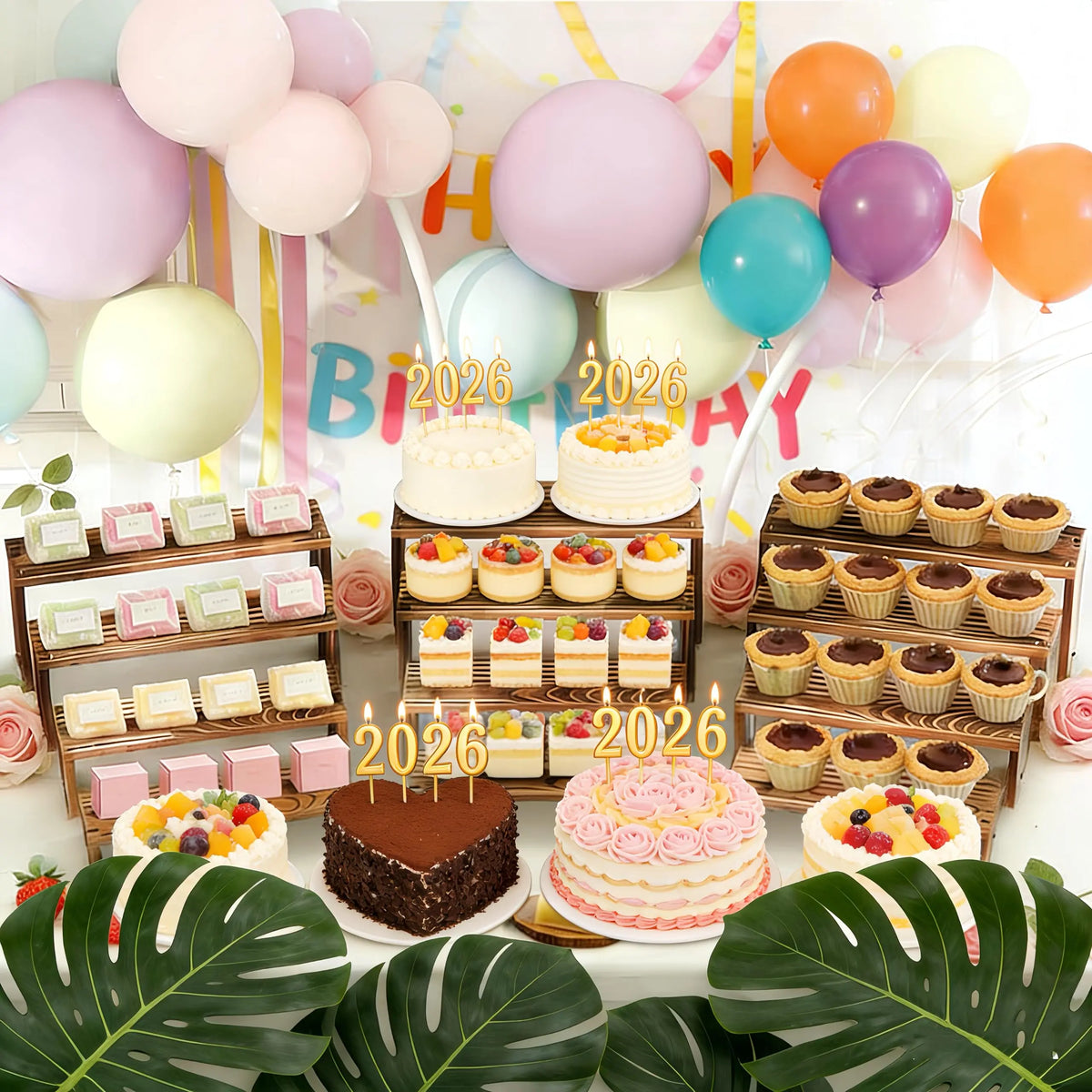 Wooden Tiered Display Riser Stands For Vendor Events