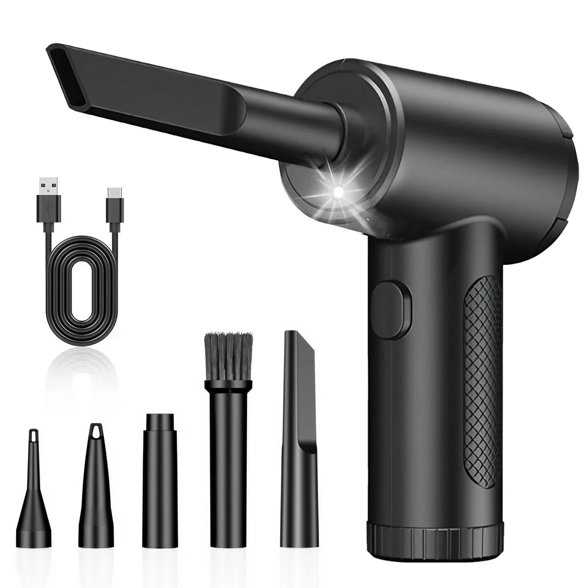 Rechargeable Electric Air Duster For Keyboard And Electronics Cleaning
