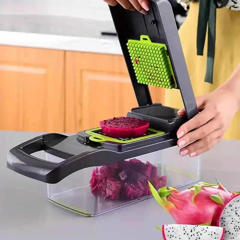 Multifunctional Stainless Steel Vegetable Grater And Slicer Set