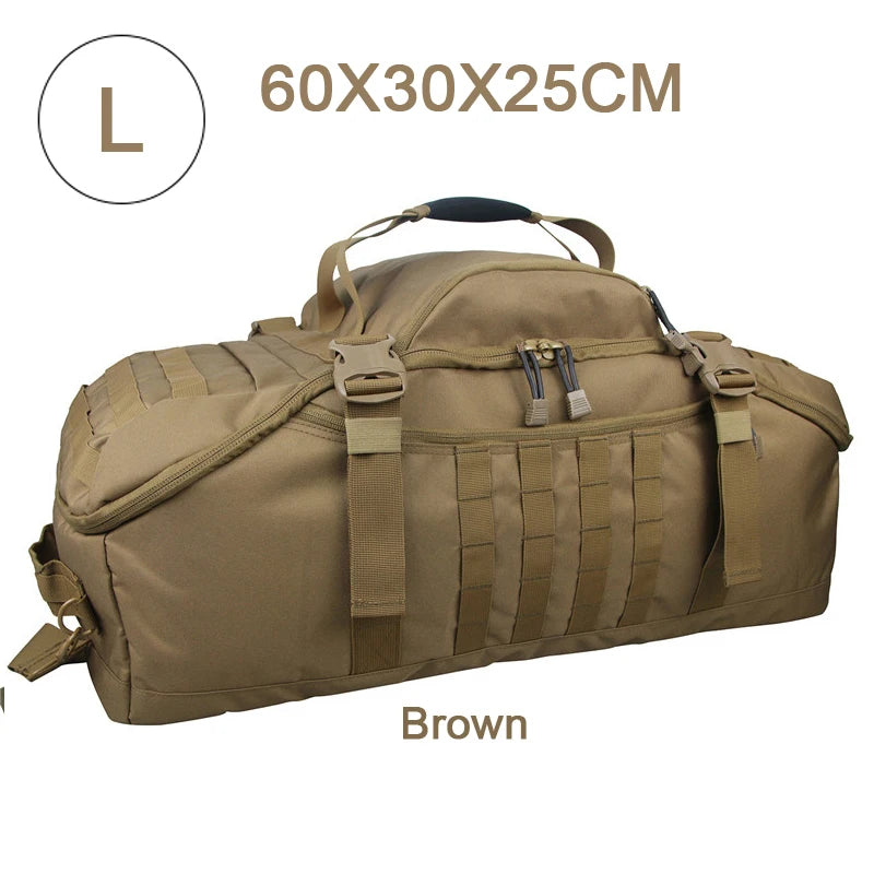 LQARMY Tactical Hiking Backpack for Camping Travel and Outdoor Adventures