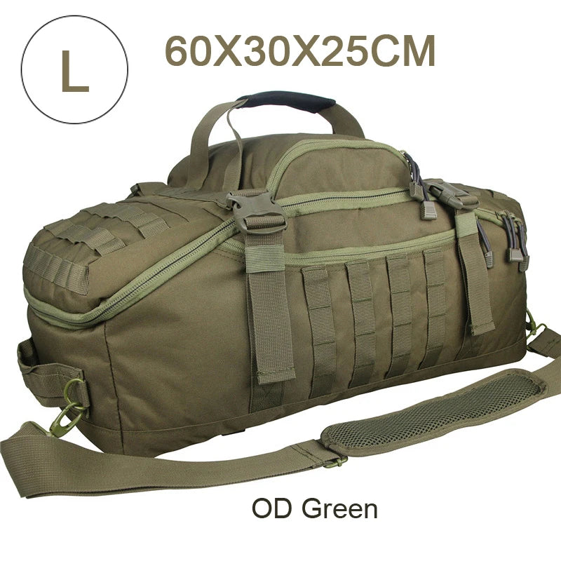 LQARMY Tactical Hiking Backpack for Camping Travel and Outdoor Adventures