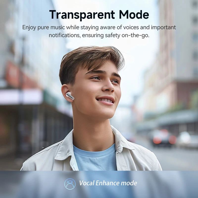 QCY MeloBuds N50 Wireless Earbuds With Active Noise Cancellation