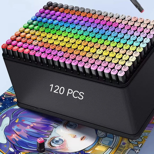 Alcohol Dual Tip Art Markers for Drawing Sketching and Illustration