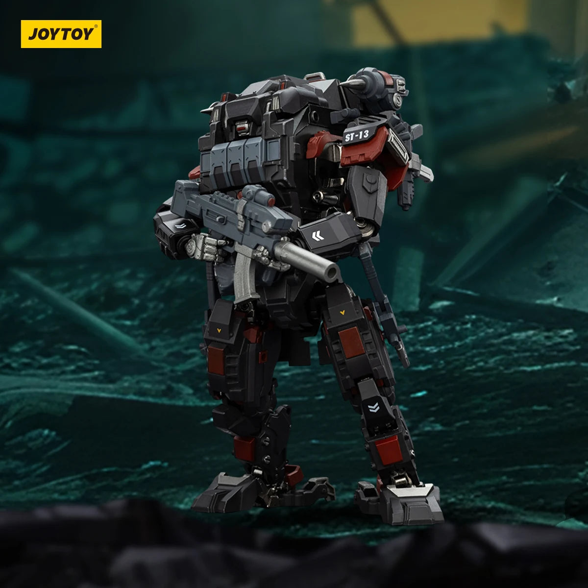 JOYTOY APOC Series Crimson Phantom Stealth Night Ops Mech Figure