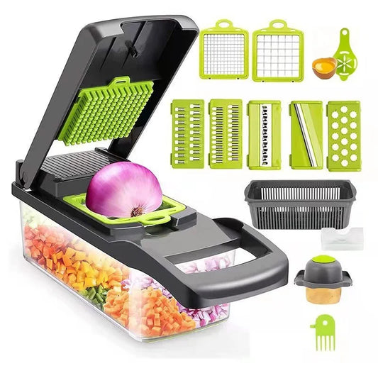 Multifunctional Stainless Steel Vegetable Grater And Slicer Set
