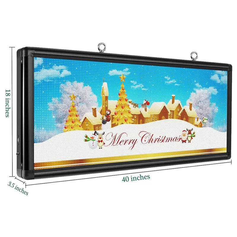 CHENGXIANGUANGDIAN Bright Outdoor LED Scrolling Message Display Sign