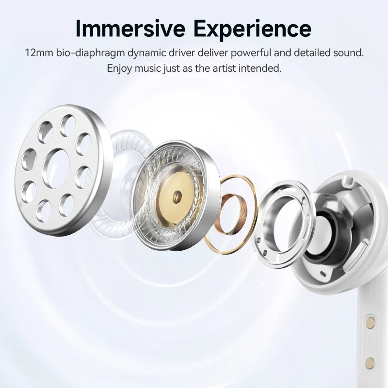 QCY MeloBuds N50 Wireless Earbuds With Active Noise Cancellation