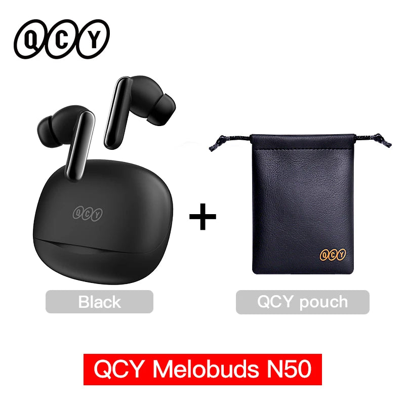 QCY MeloBuds N50 Wireless Earbuds With Active Noise Cancellation