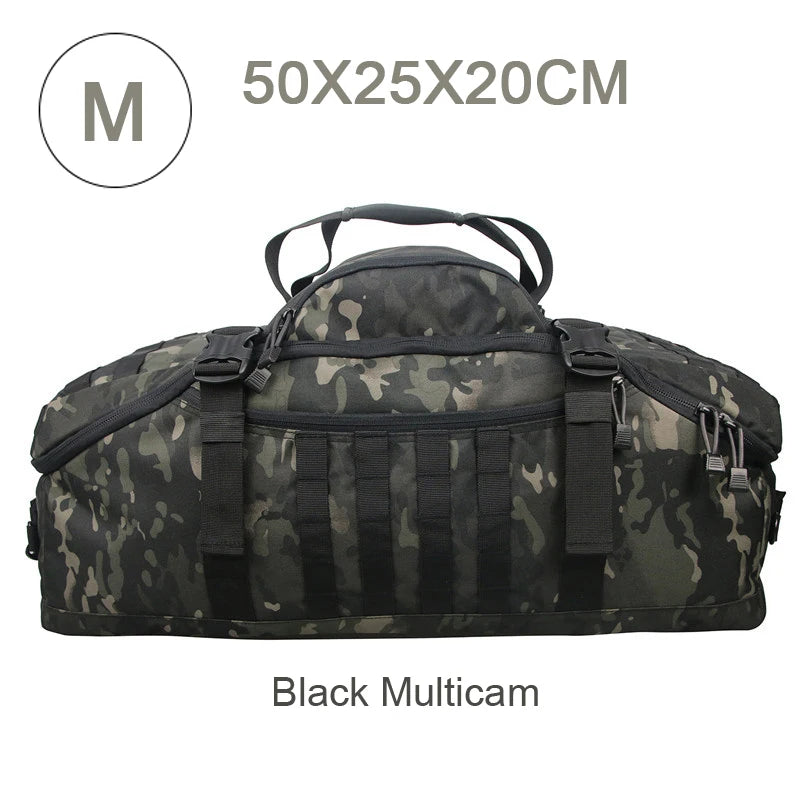 LQARMY Tactical Hiking Backpack for Camping Travel and Outdoor Adventures