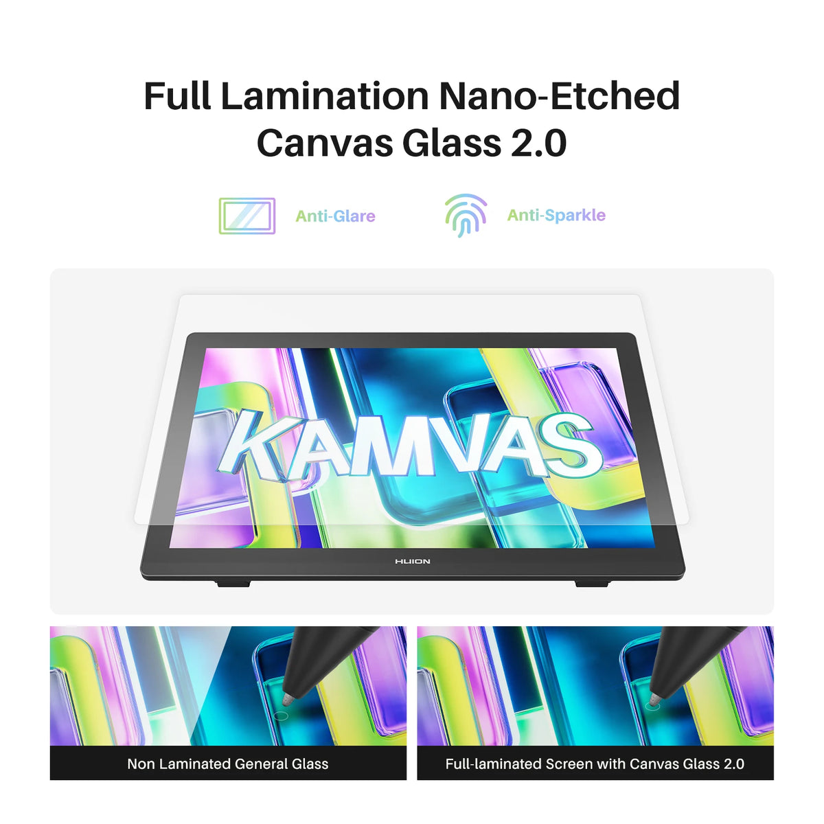 HUION Kamvas Gen 3 Graphics Tablet With Pentech 4.0 Technology