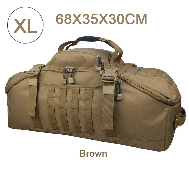 LQARMY Tactical Hiking Backpack for Camping Travel and Outdoor Adventures
