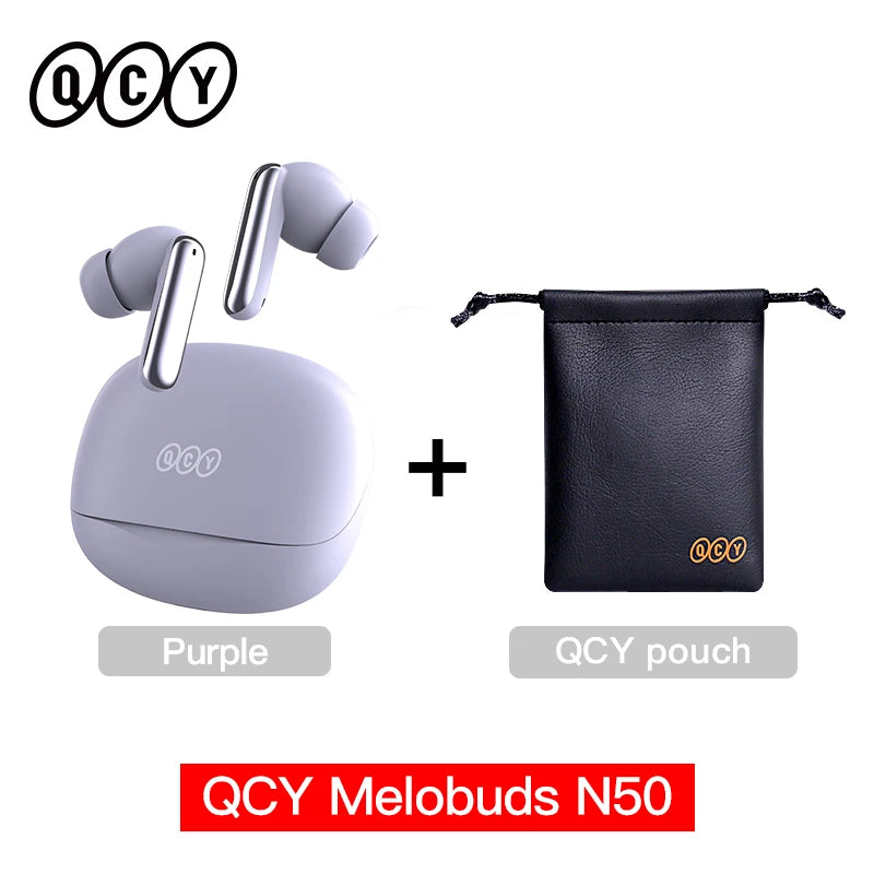QCY MeloBuds N50 Wireless Earbuds With Active Noise Cancellation
