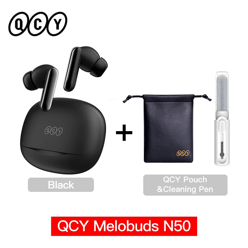QCY MeloBuds N50 Wireless Earbuds With Active Noise Cancellation