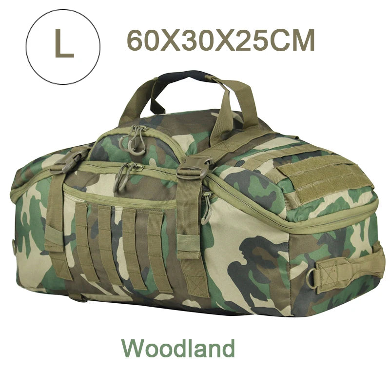 LQARMY Tactical Hiking Backpack for Camping Travel and Outdoor Adventures