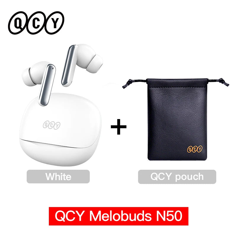 QCY MeloBuds N50 Wireless Earbuds With Active Noise Cancellation