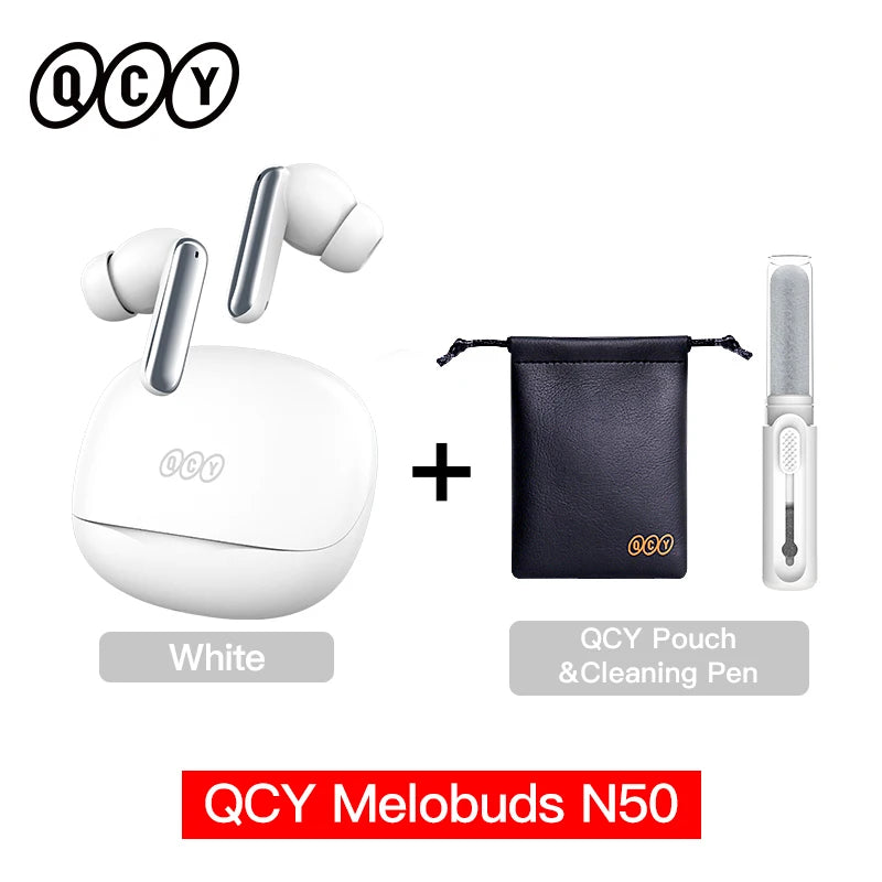 QCY MeloBuds N50 Wireless Earbuds With Active Noise Cancellation